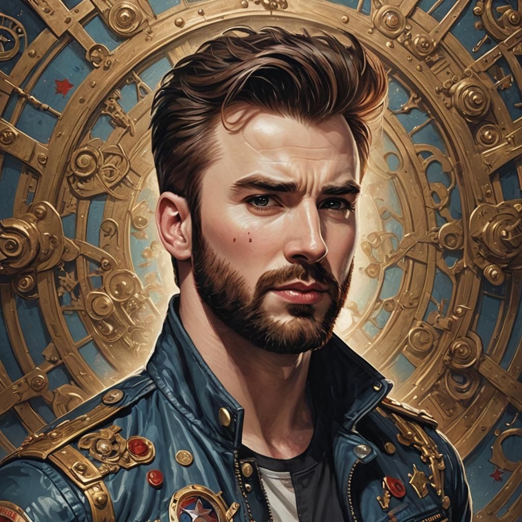 Chris Evans as the lead singer of Wicked Daydreams.