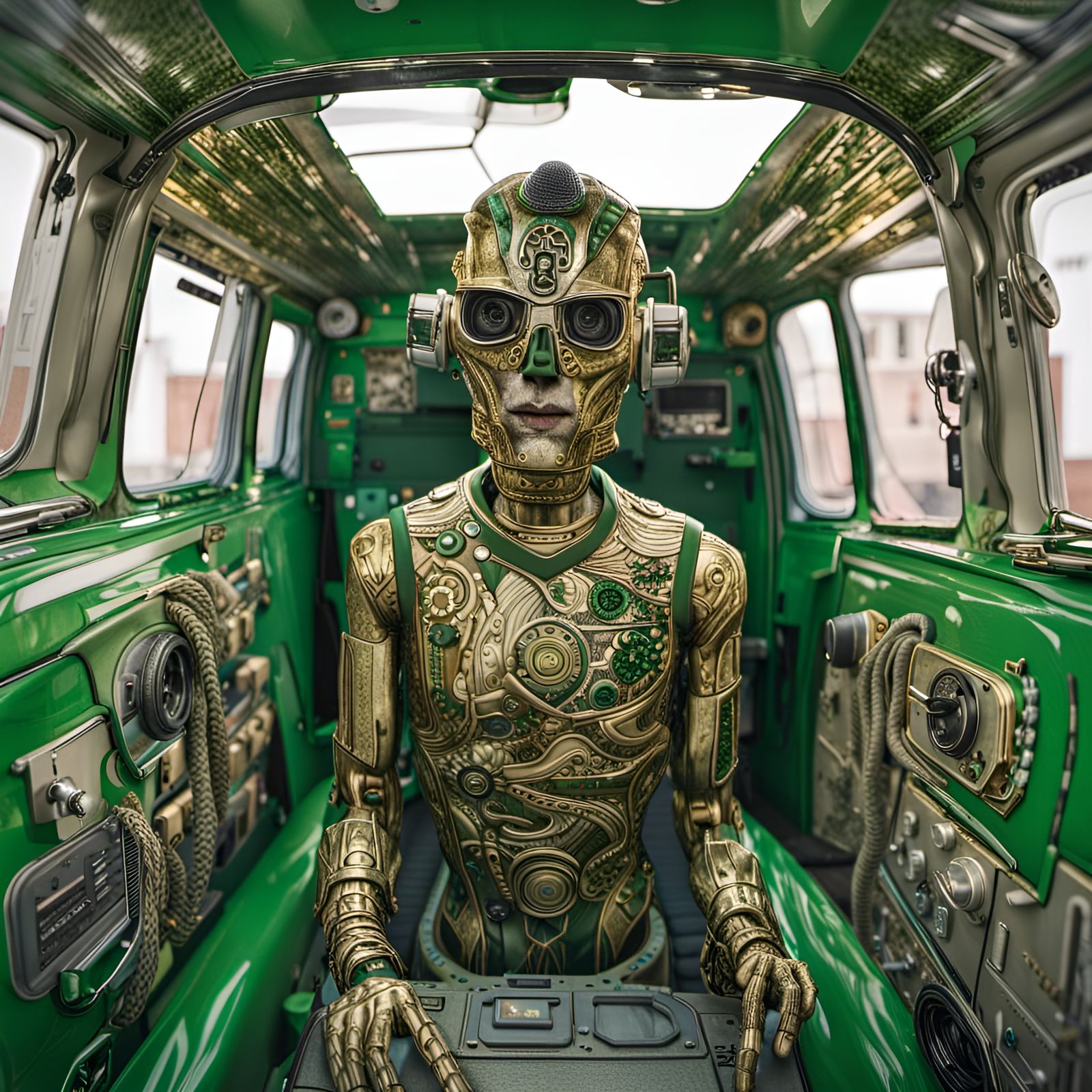 Cyborg Camper Van #1, Masterplayer