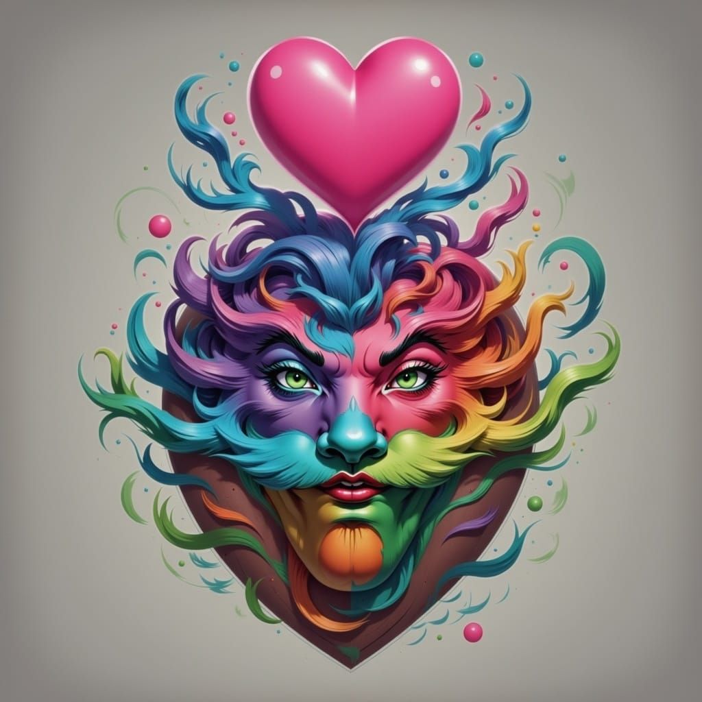 Breathtaking Abstract Design with Vibrant Colors