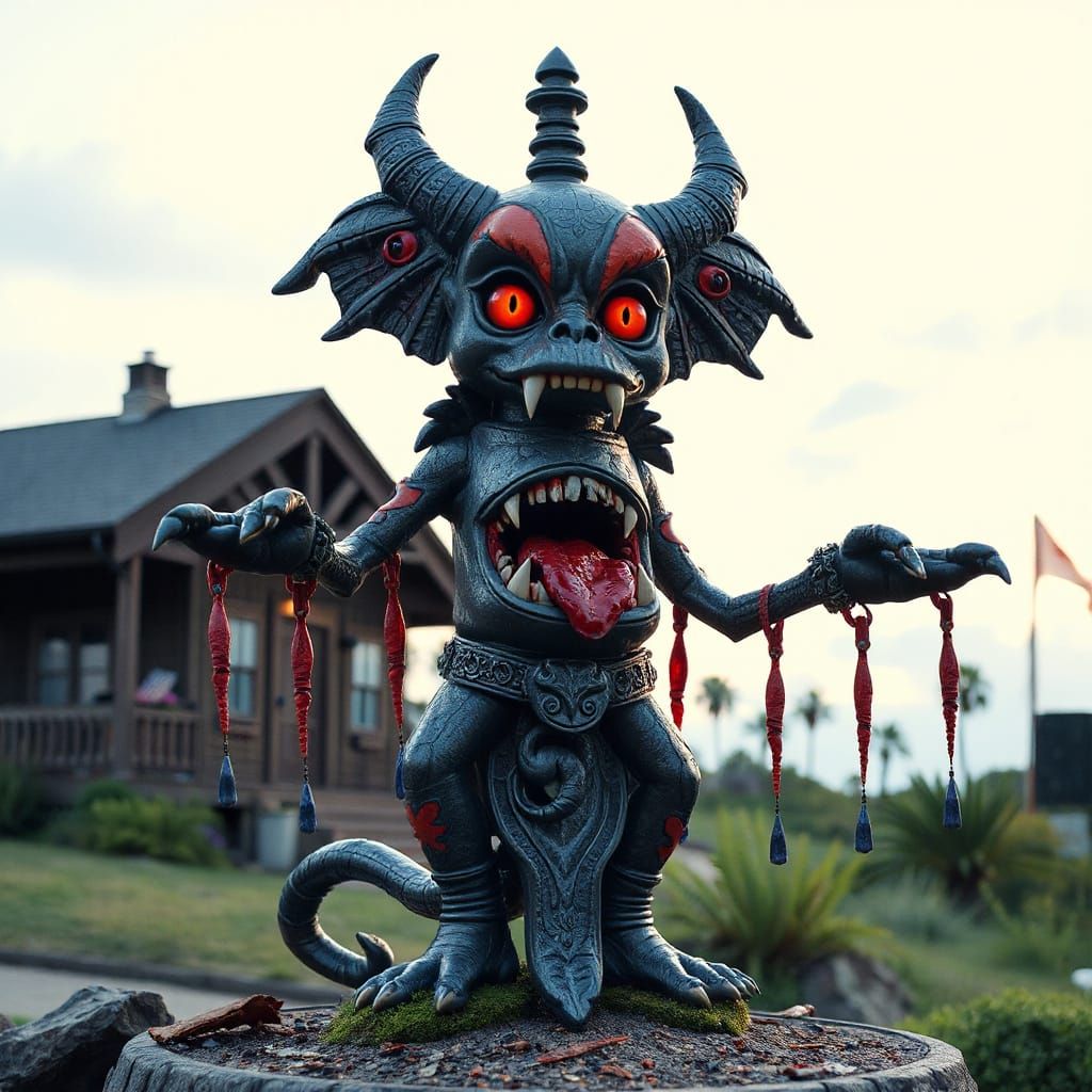 Nightcrawler Totem Illustration