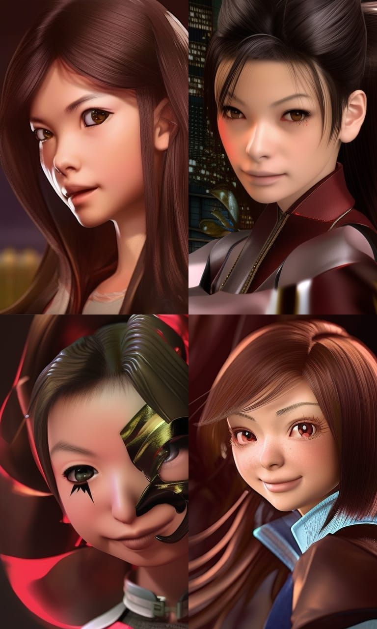 Miranda Cosgrove as Final Fantasy Character
