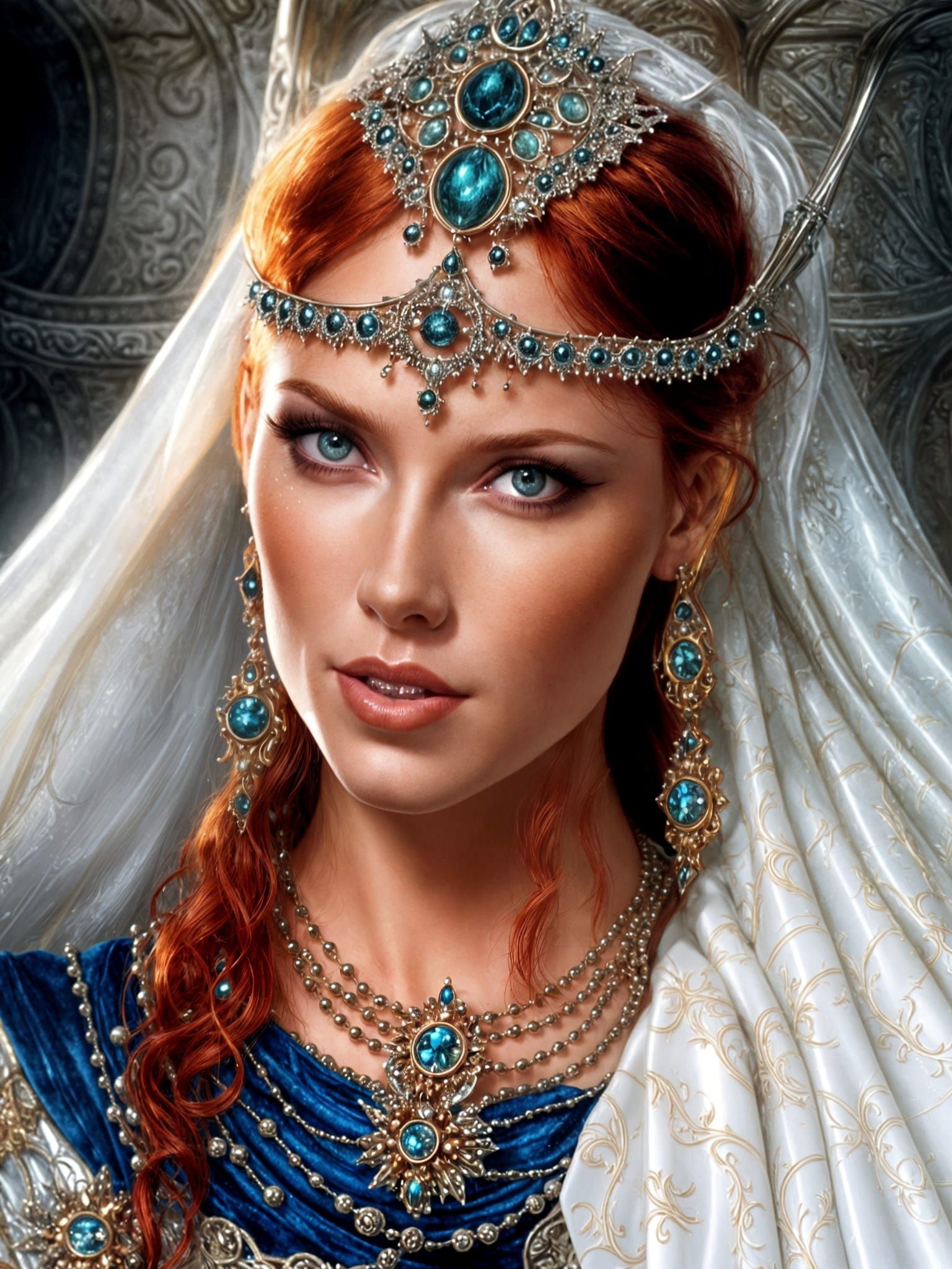 Goddess of Magic in Renaissance Splendor