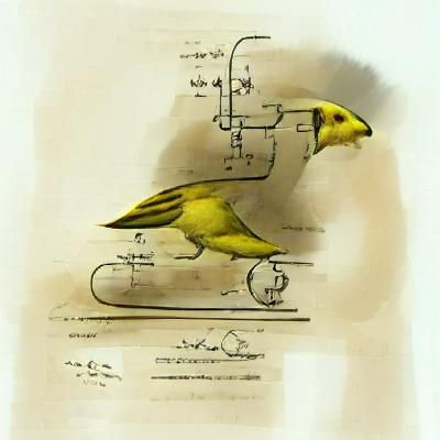 Yellow Finch Patent Drawing Diagram Figure 1