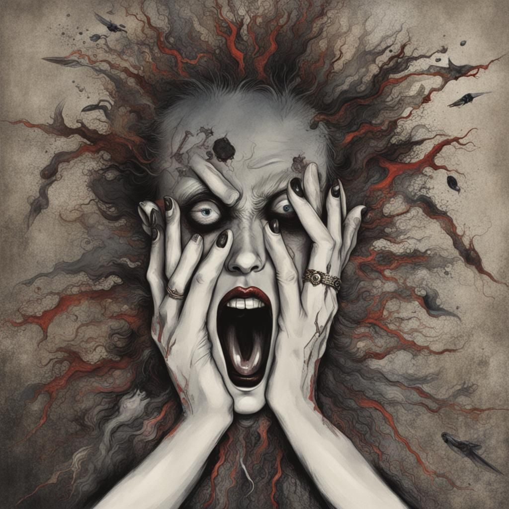 Abstract Depiction of Hysteria