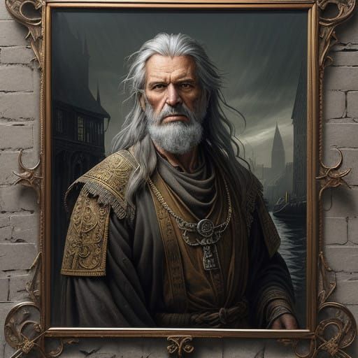 Disheveled Scholar of Quayside Wisdom