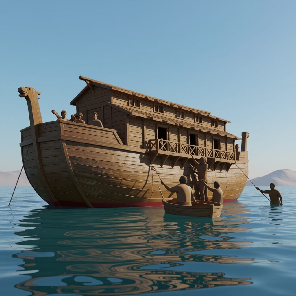 Noah's Ark AI Image