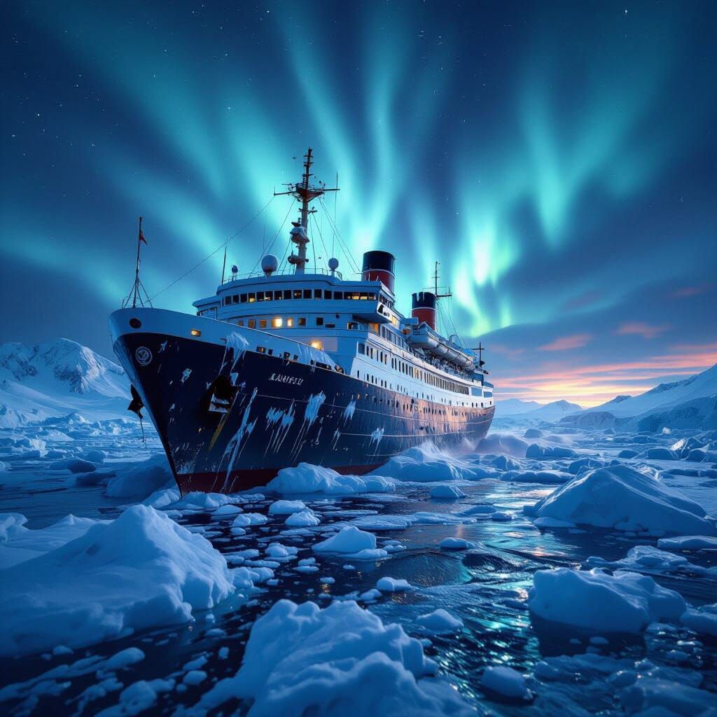 Antarctic Cruise Ship Lost in Icy Storm
