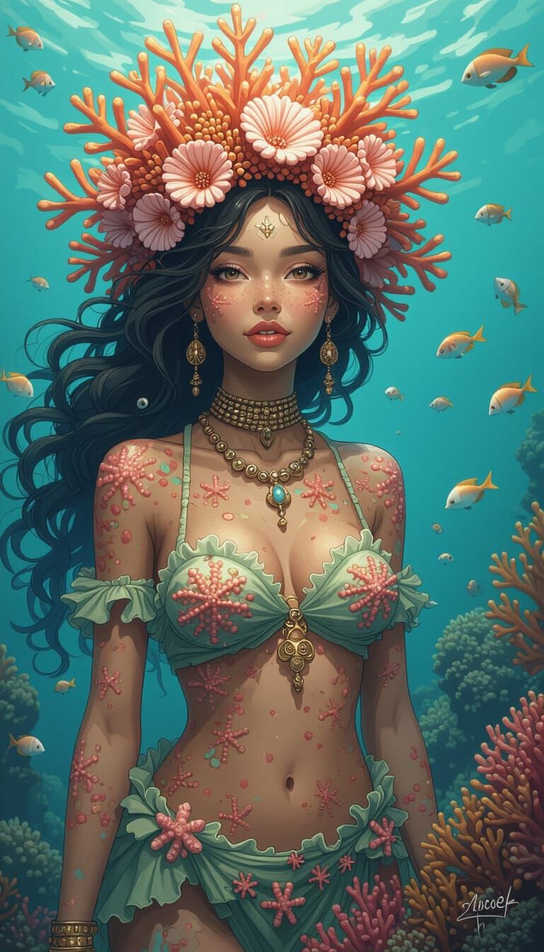 Coral Reef Woman, Crewmember of the Dutchman