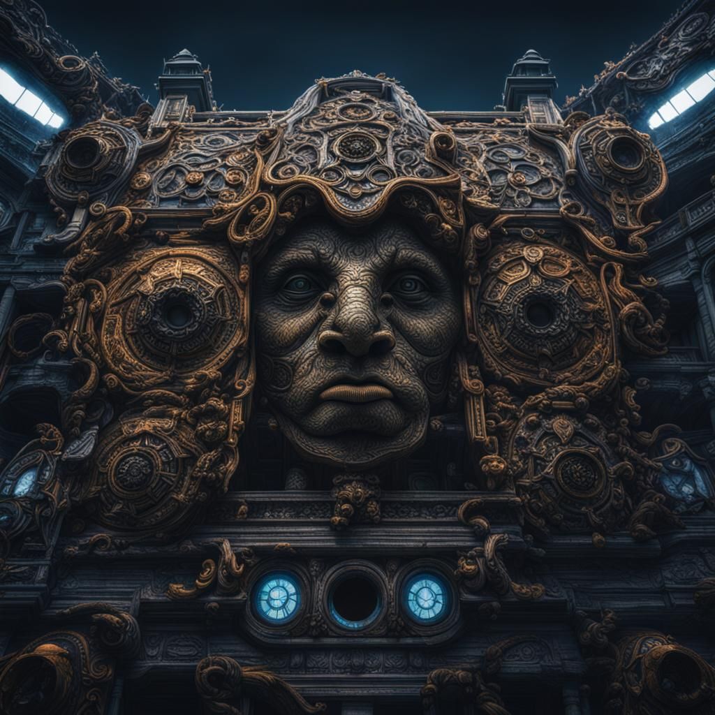 Hyperrealistic Gemini AI Concept Art