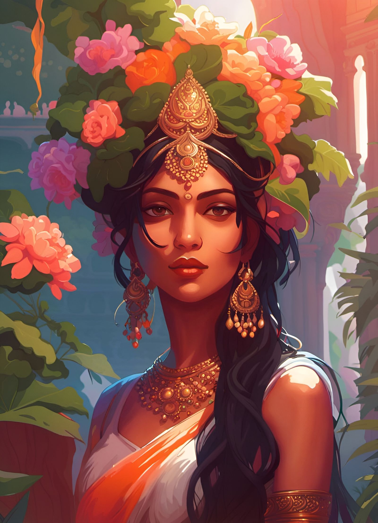 Deity of the Petals of Serenity