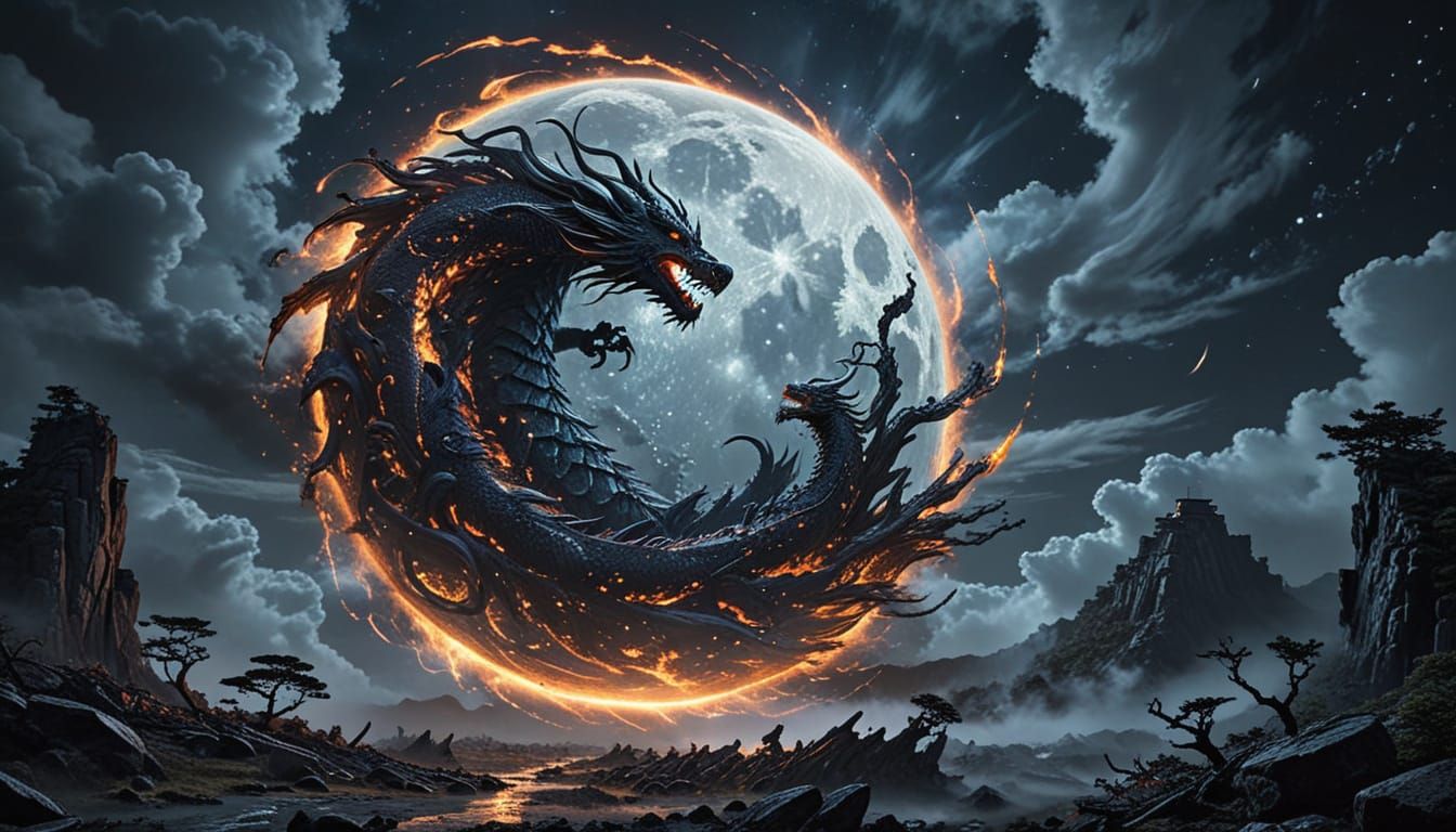 Celestial Dragons Descend on Decayed Edo Japan