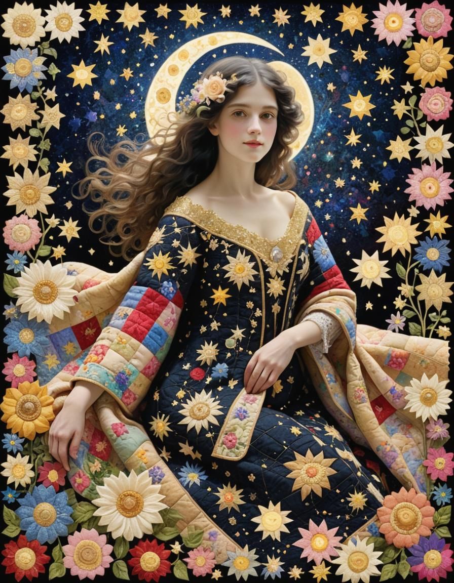 Glittering Queen of Stars in Sparklecore Style