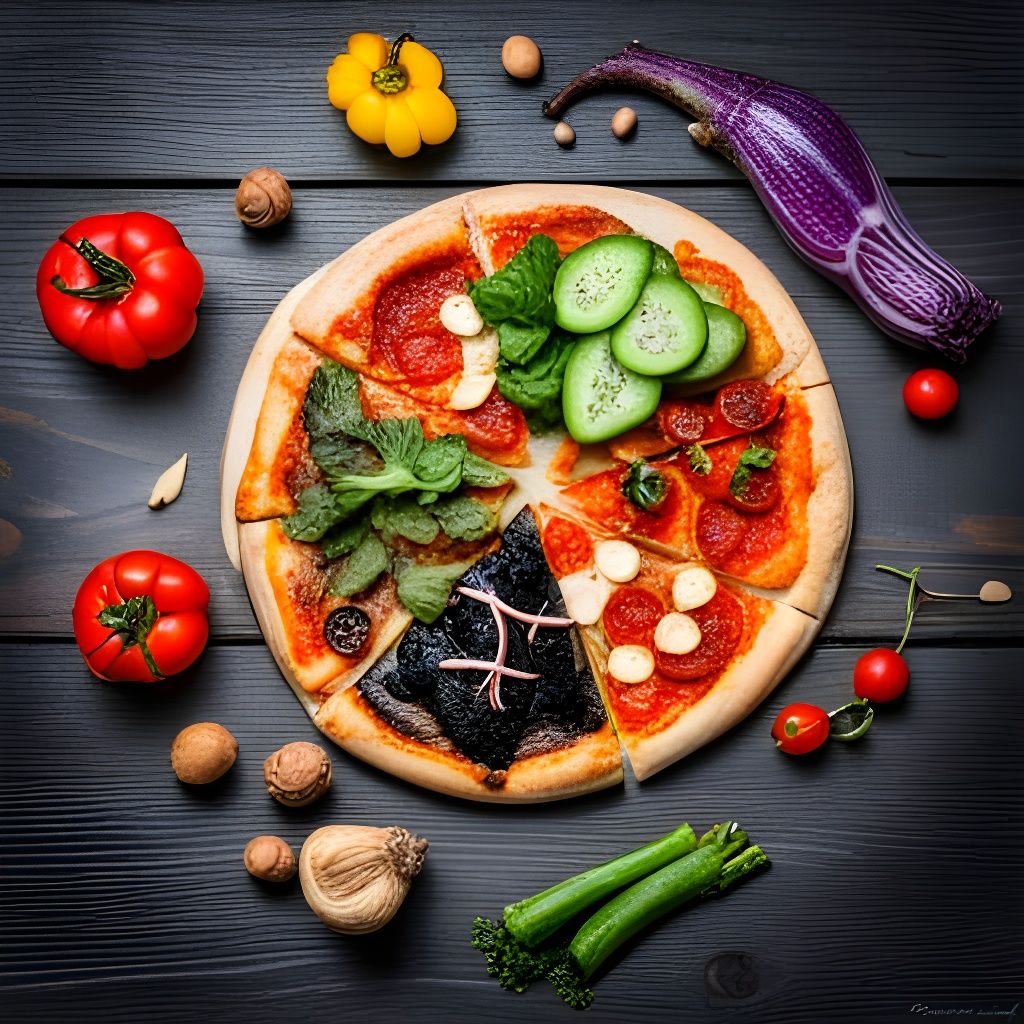 Fantasy Pizza for Witches with Magic Ingredients