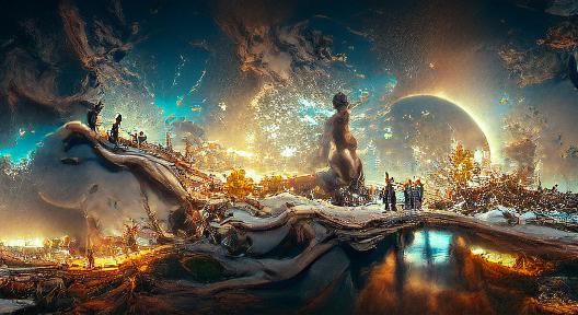 Explosion at the Center of the Universe