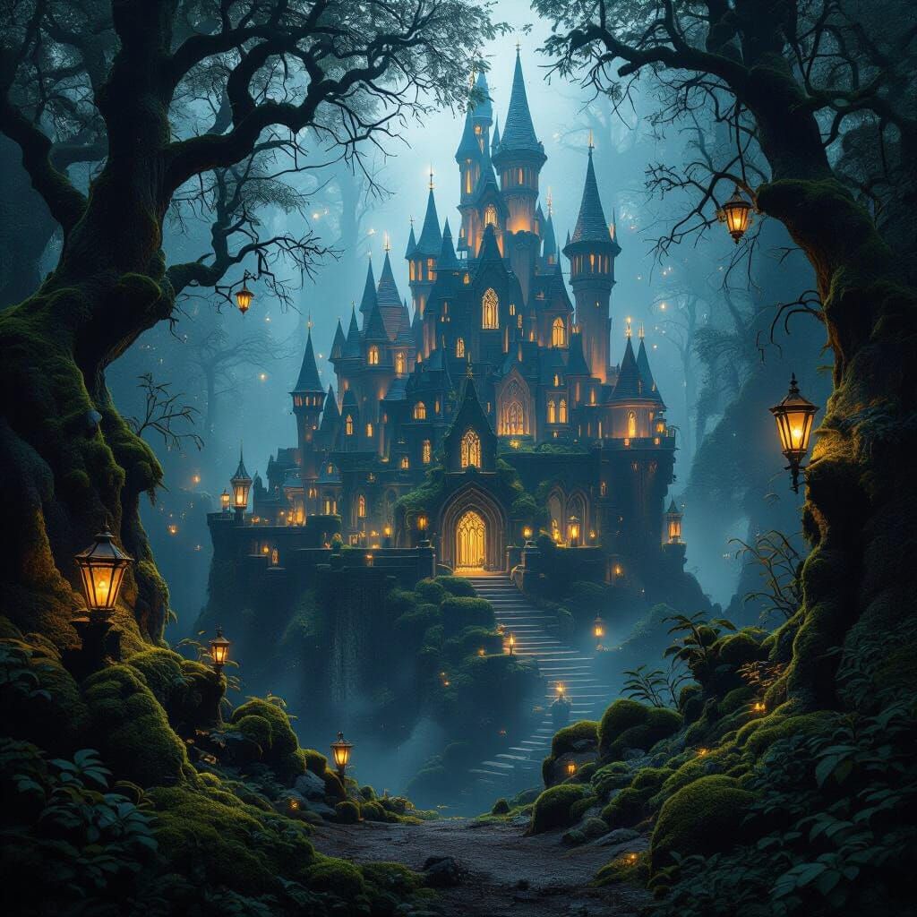 Magical Kingdom Hidden in Ancient Forest