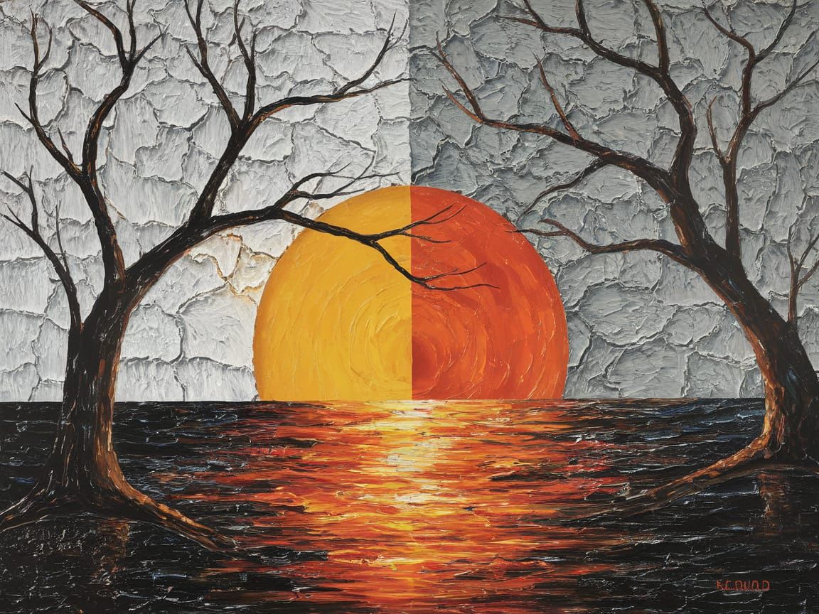 Surreal Landscape Art Showcases Contrasting Worlds