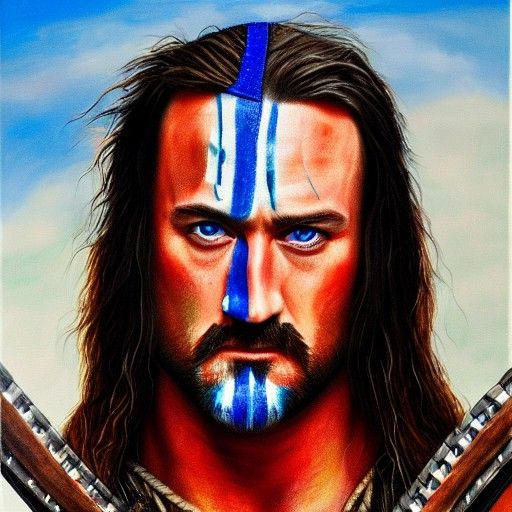 Drew McIntyre as Braveheart