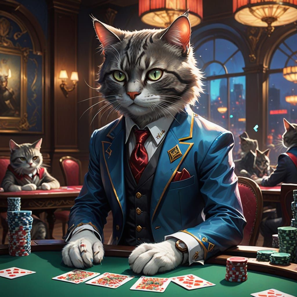 Cat based jack of clubs