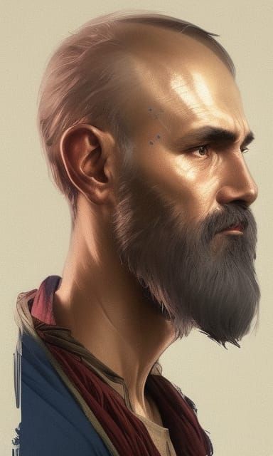 Detailed Portrait of Marco Polo by Artgerm
