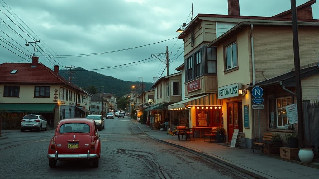 Dreamlike Landscape of Nostalgia and Remembrance