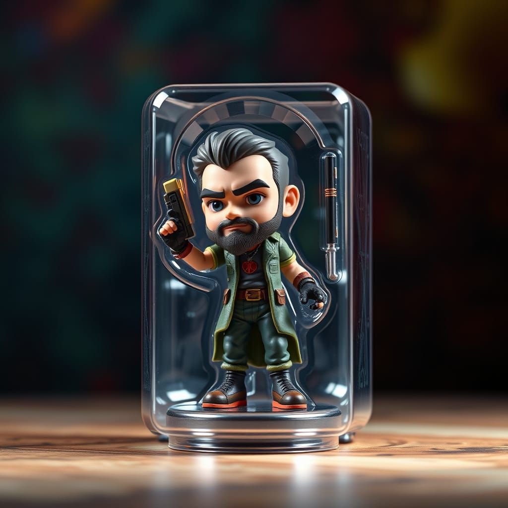 Medicine Man 3D Collector's Toy in Blister Pack