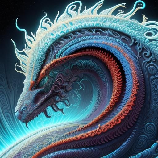 Drag Race Madman with Psychedelic Fibonacci Spirals