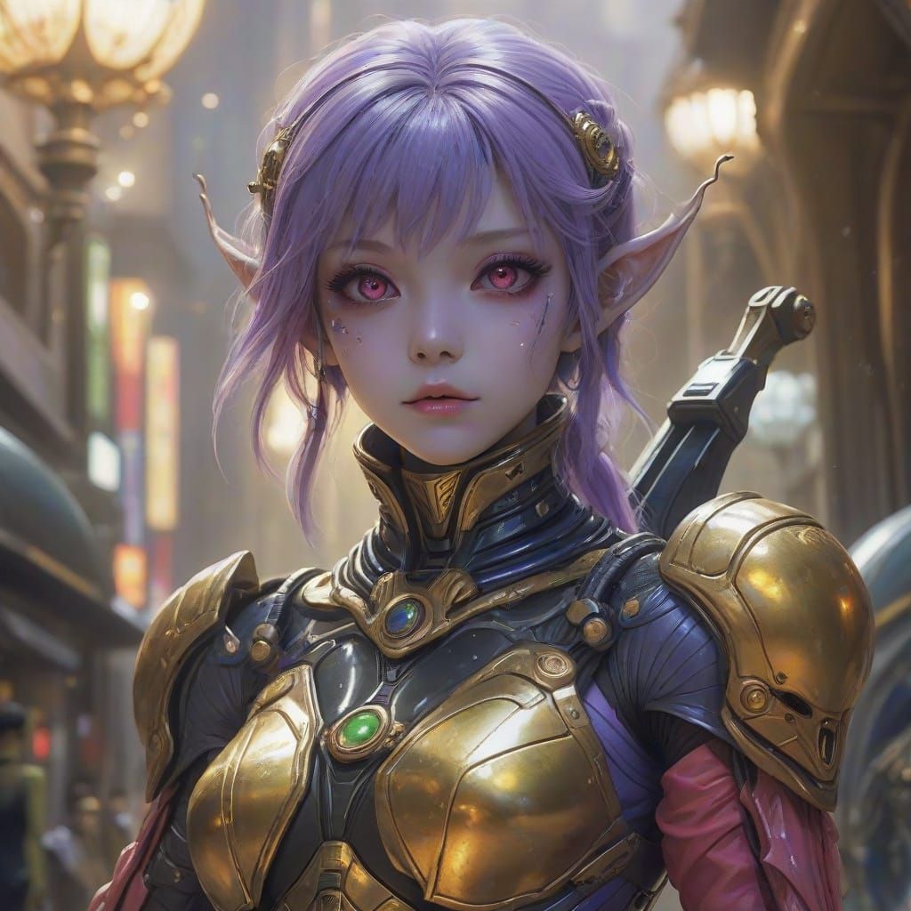 Anime Alien Princess...