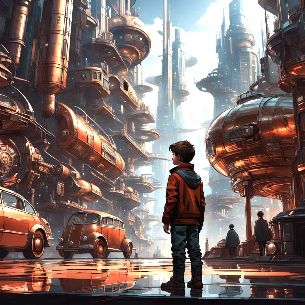 Child's View: Merging Past and Present in Sci-Fi