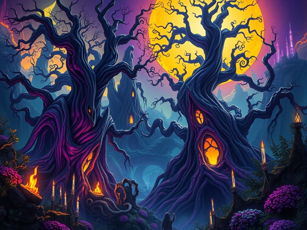 Surreal, Psychedelic Landscapes Unfold in Oz