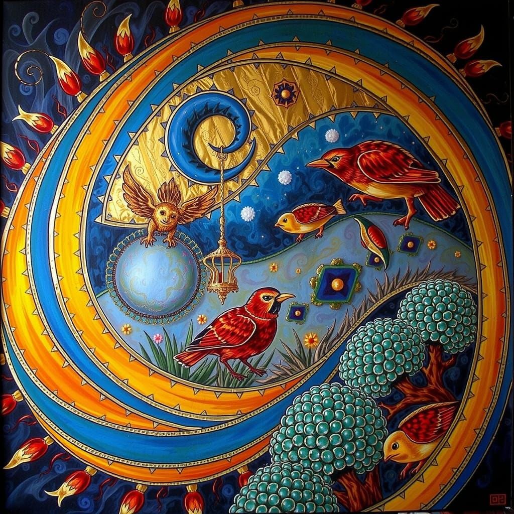 Artistic Alphabet & Imaginary Worlds