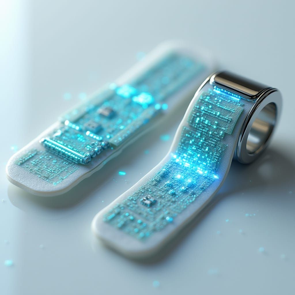 Futuristic Smart Bandage with Nanobiosensors and OLED Displa...