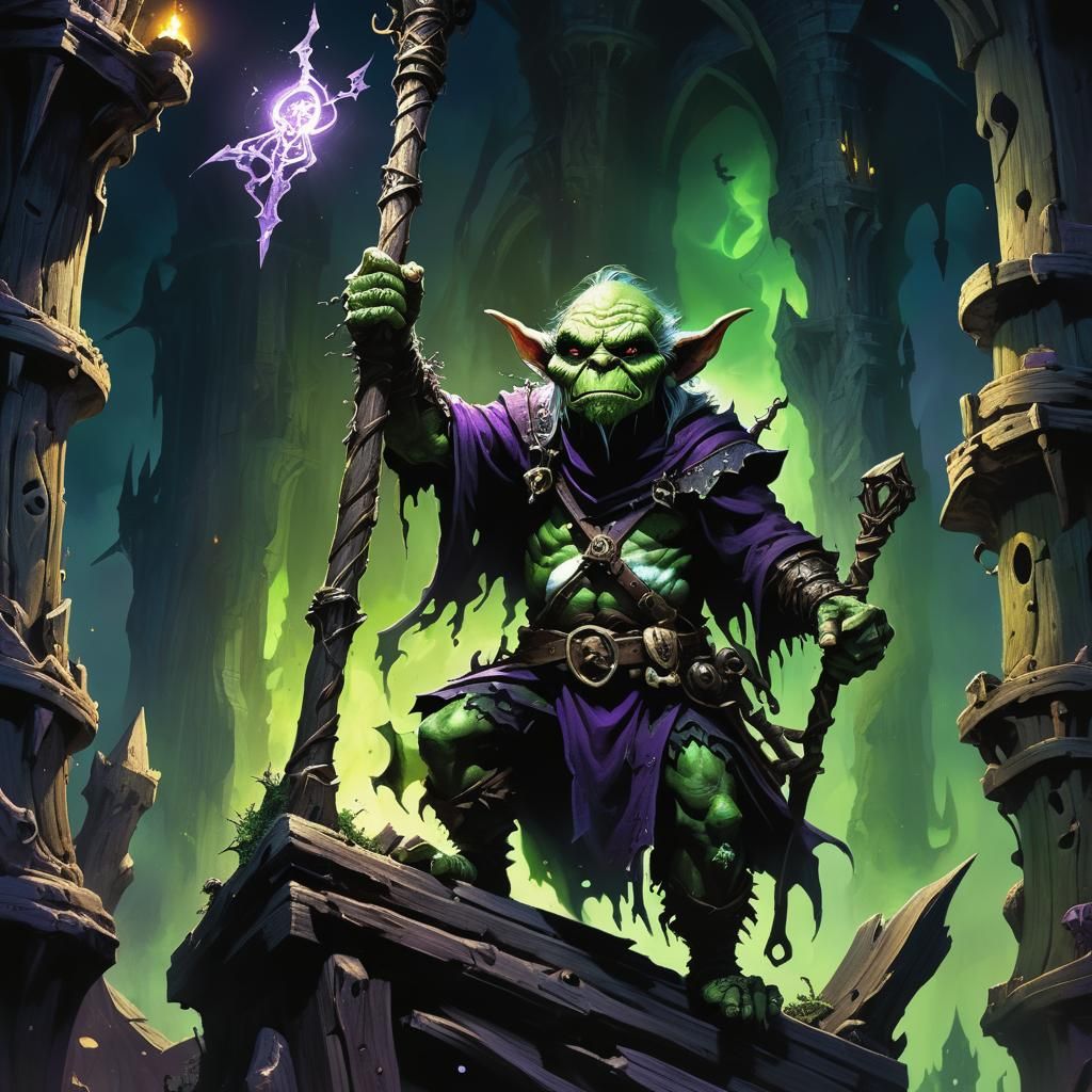 Great Goblin Mage in Wizards Tower