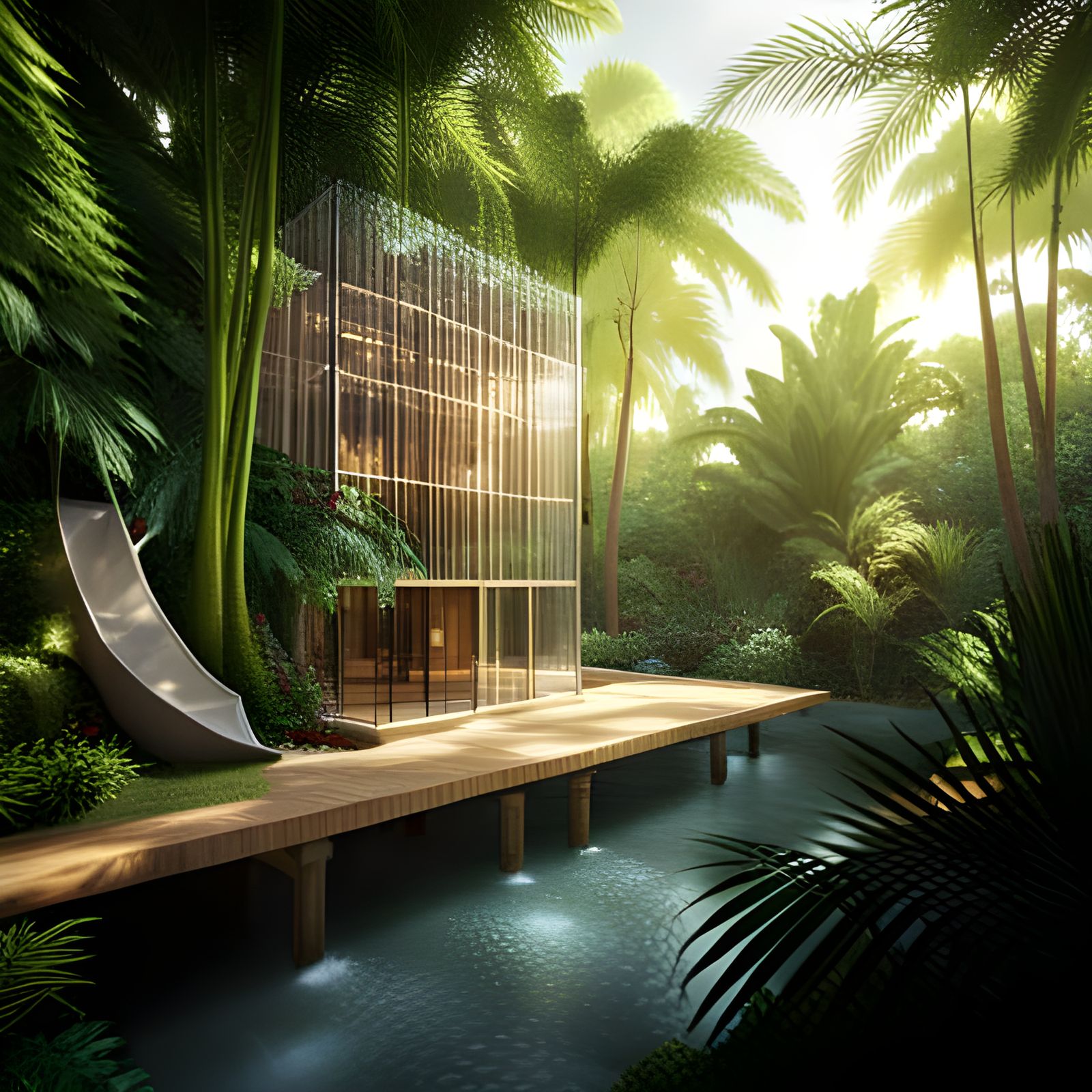 Tropical Symbiosis: Parametric Architecture in Jungle Settin...