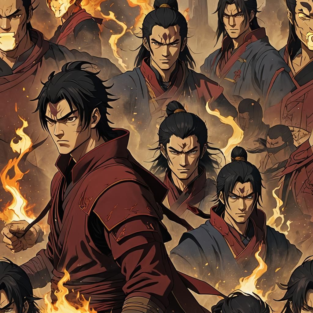 Scarred Prince Portrait in Detailed Digital Painting Style