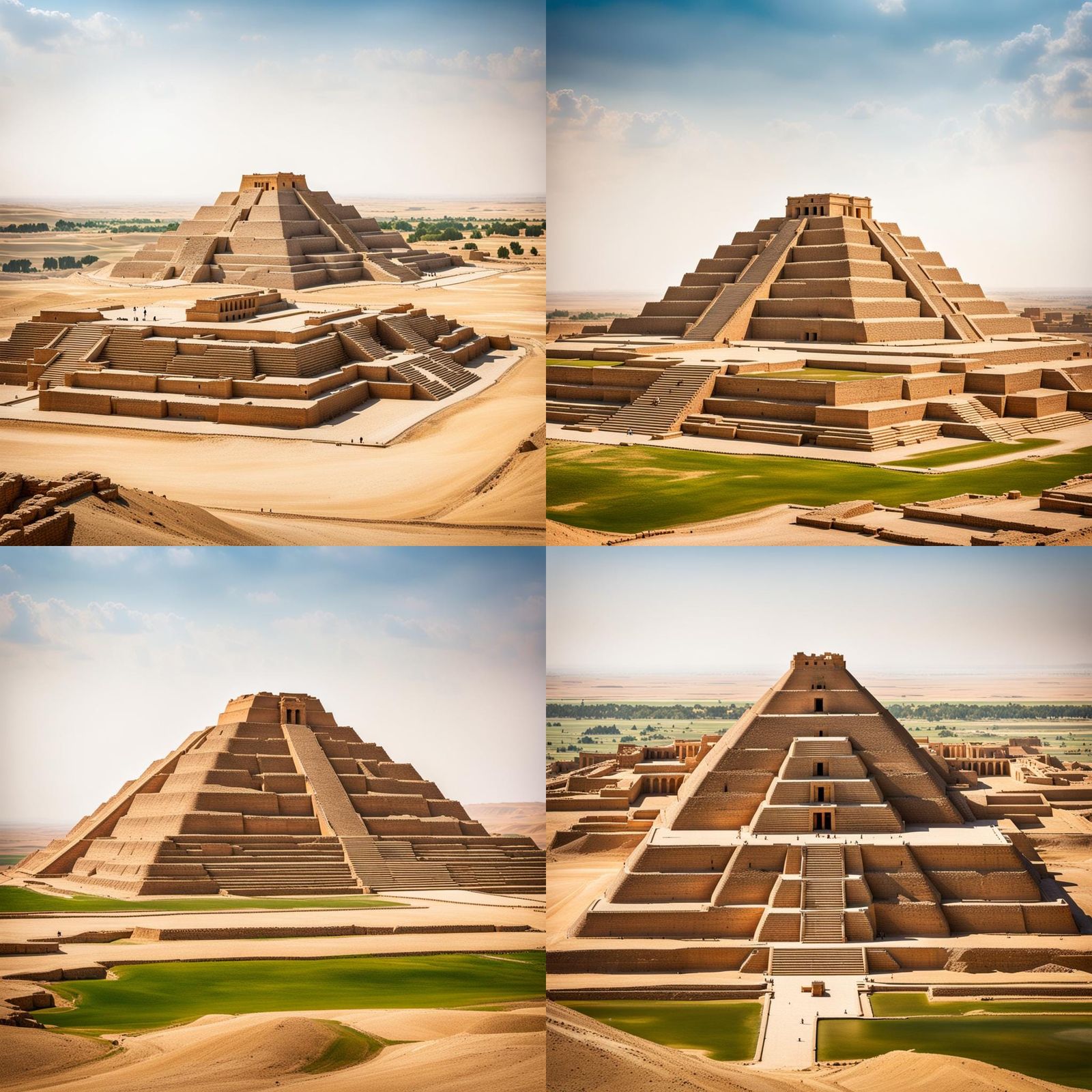 Ziggurat of Ur: Ancient Mesopotamia Photography
