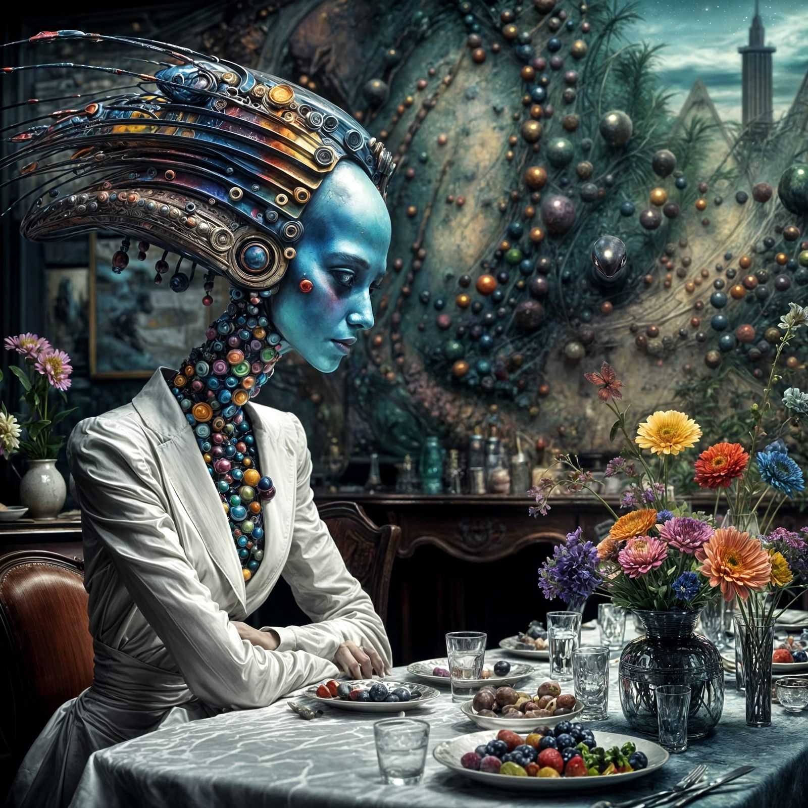 Contemplating Orbs while consuming some...