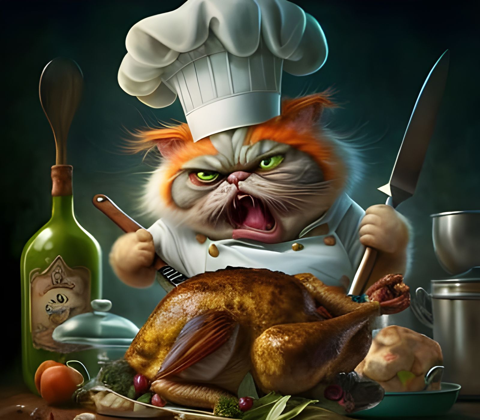 Sorry,Dad! I celebrate Thanksgiving sooner than you!