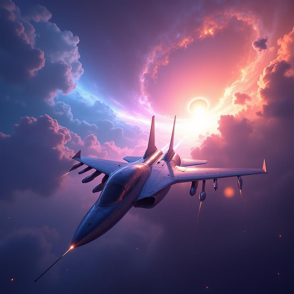 Jet Shatters Sound Barrier in Stellar Nebula