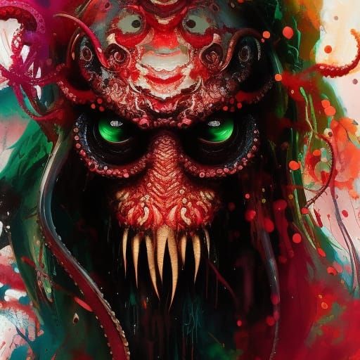 Eldritch Horror Pirate Captain Portrait