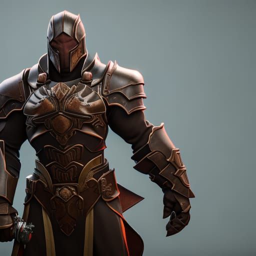 Gingerbread Doomslayers: Dark Fantasy Concept Art