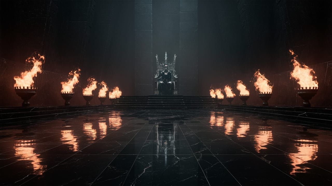Dark Lord's Throne Room in the Underworld