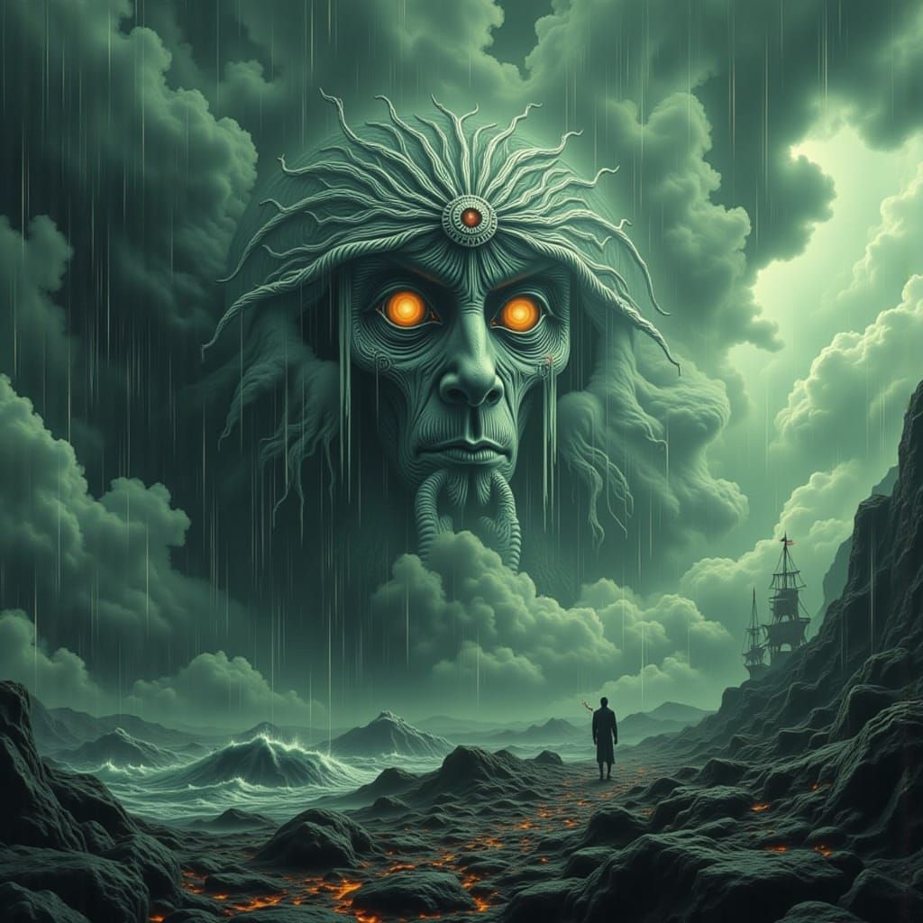 Surreal Dreamscape of Science and History