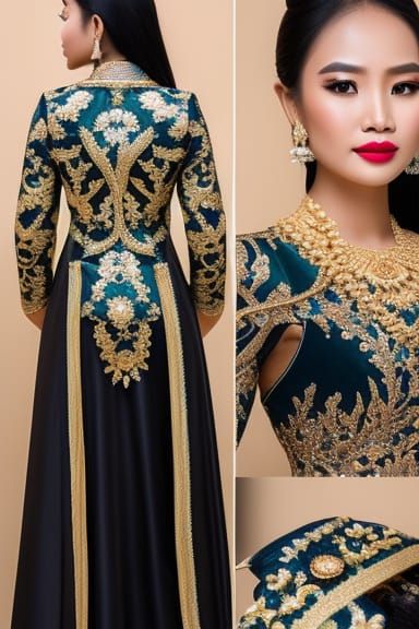 Javanese Bride in Traditional Dress