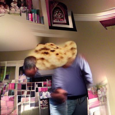 Delicious Freshly Baked Naan Bread