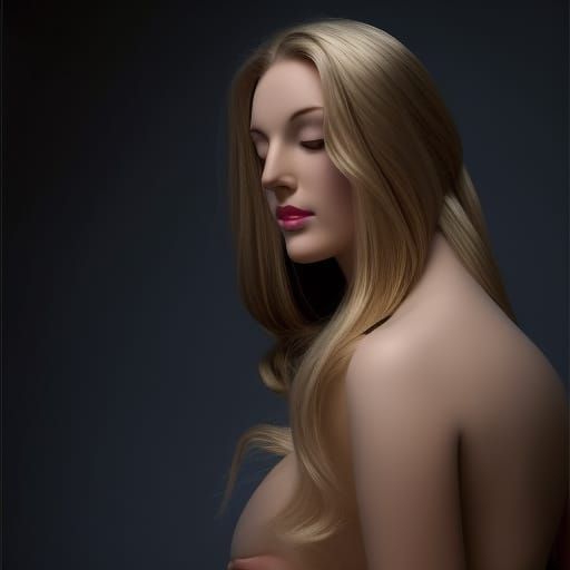 photorealism, fully body portrait, aphrodite goddess, pregna...