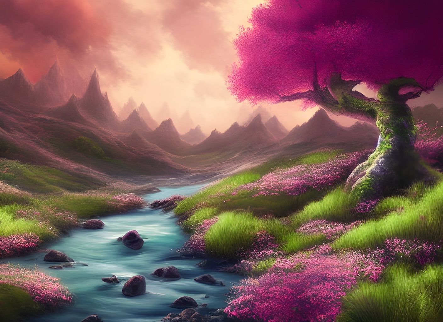 Fantasy/Sci fi landscape 12