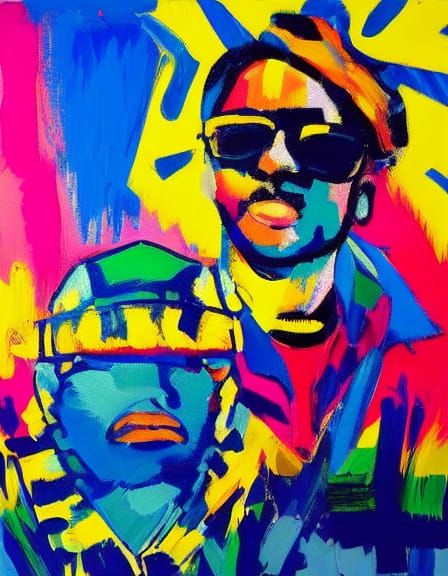 Henri Matisse style🎧 the DJ