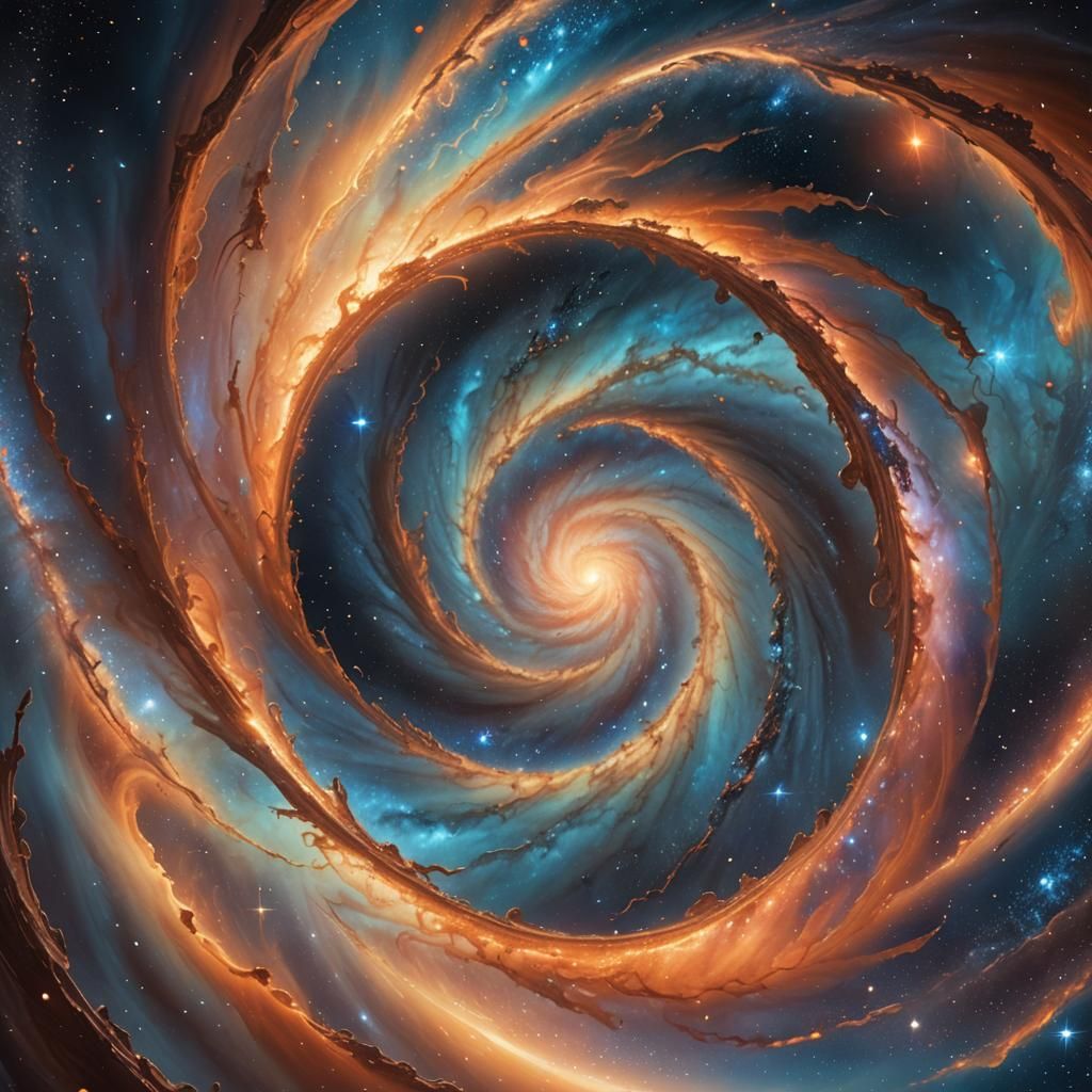 Swirling Portal Emerges in Milky Way Galaxy