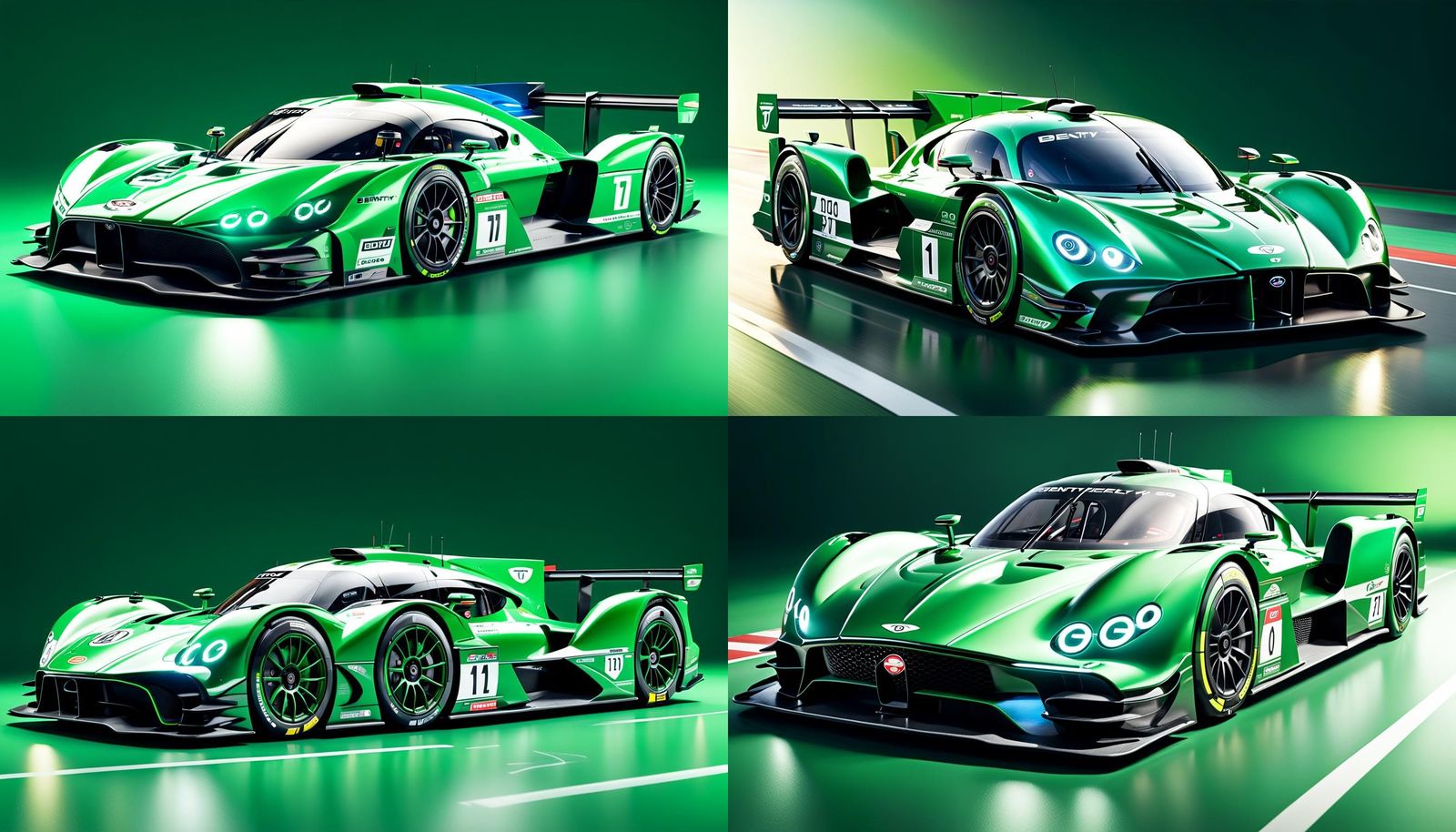 Futuristic Bentley Hypercar Ready to Win Le Mans