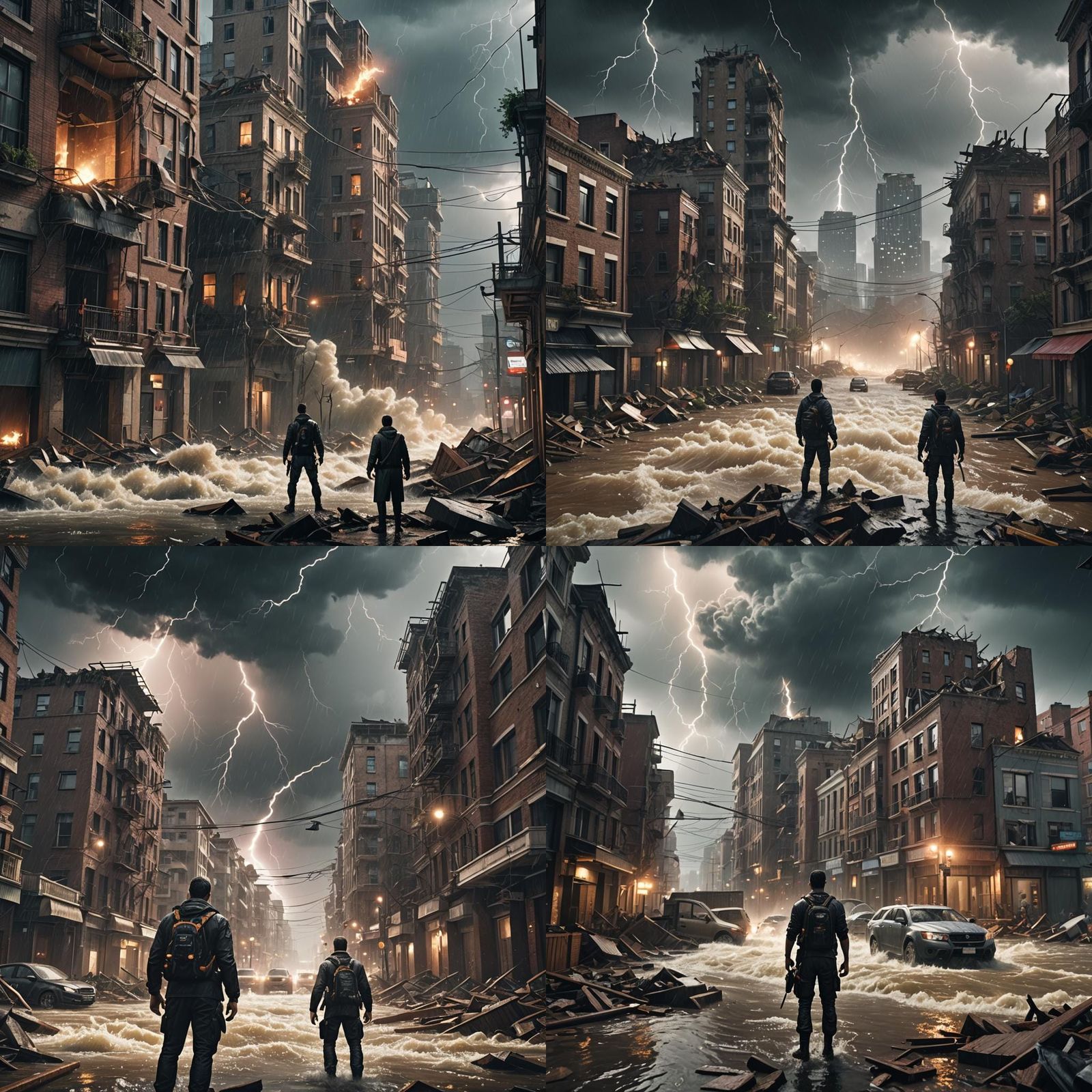 City Storm Rescue in Unreal Engine 5
